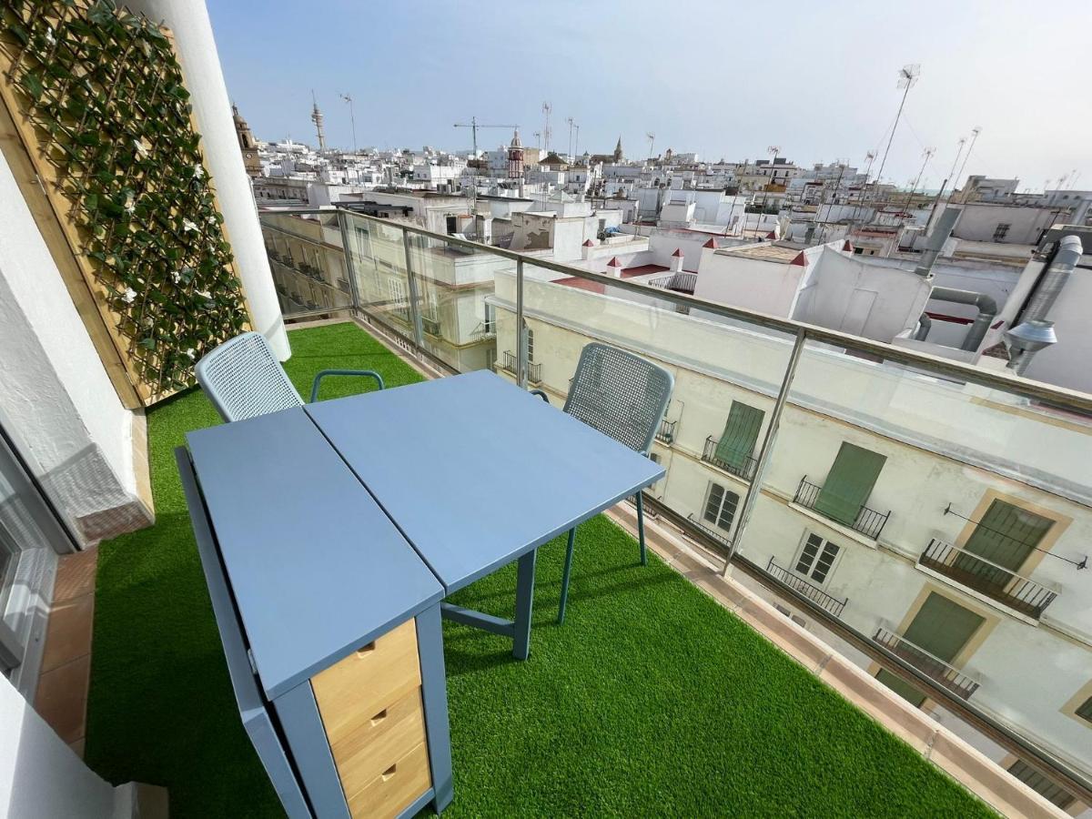 Skyline - Loft With Private Terrace And Breathtaking Views! Leilighet Cádiz Eksteriør bilde